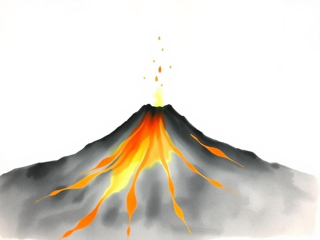 Volcano Formation example 3